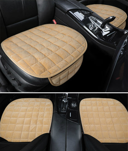 Universal Car Seat Cover AntiSlip Winter Warm Cushion Breathable Front Protector For Cars 2