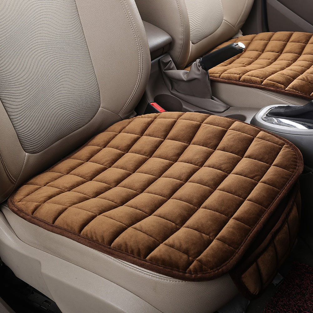Universal Car Seat Cover AntiSlip Winter Warm Cushion Breathable Front Protector For Cars 4