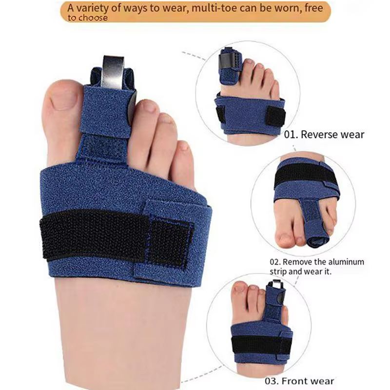 Toe Corrector Bunion Straightener Orthotic Pedicure Sock  Soft Big Toe Hallux Valgus Adjuster 4