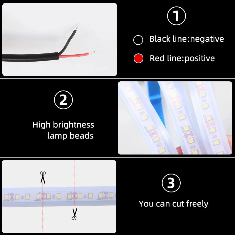LED Daytime Running Light Car Hood Decorative Ambient Lamp, Engine Hood Guide DRL Lights