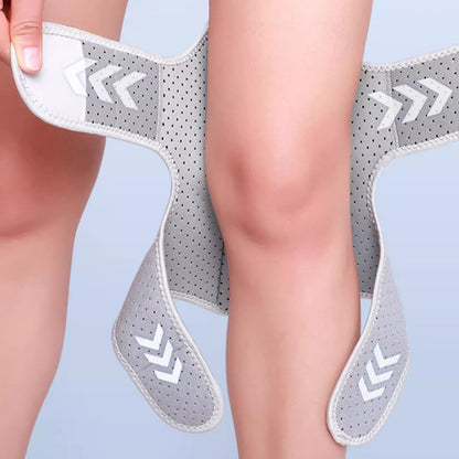 Adjustable Spring Stabilizer Knee Brace Powerful Rebound Springs Joint Support Non-Slip Breathable