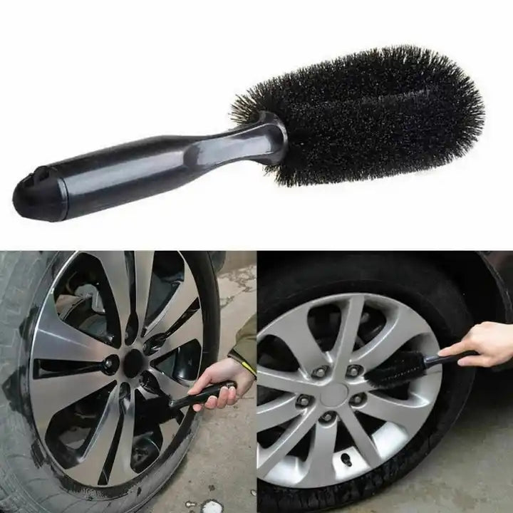 Car Wheel Cleaning Brush, Profession Tire Auto Detailing Brush