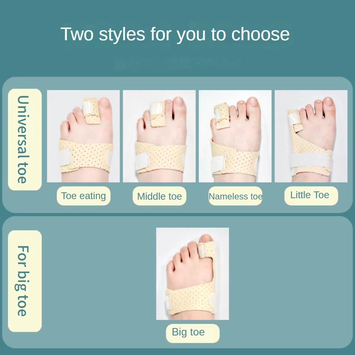 Adjustable Hammer Toe Straightener  Corrector Splint For Metatarsalgia Claw Toe  Mallet Toe Relief 5