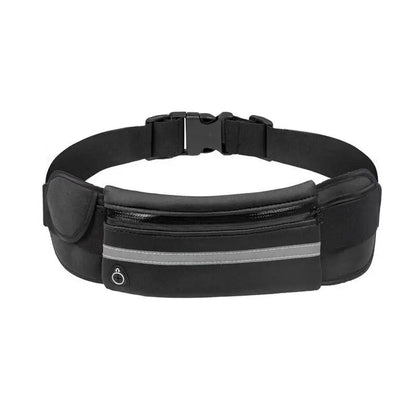 Fanny Pack Running Man Waist Bag, Colorful Waterproof Neoprene Design