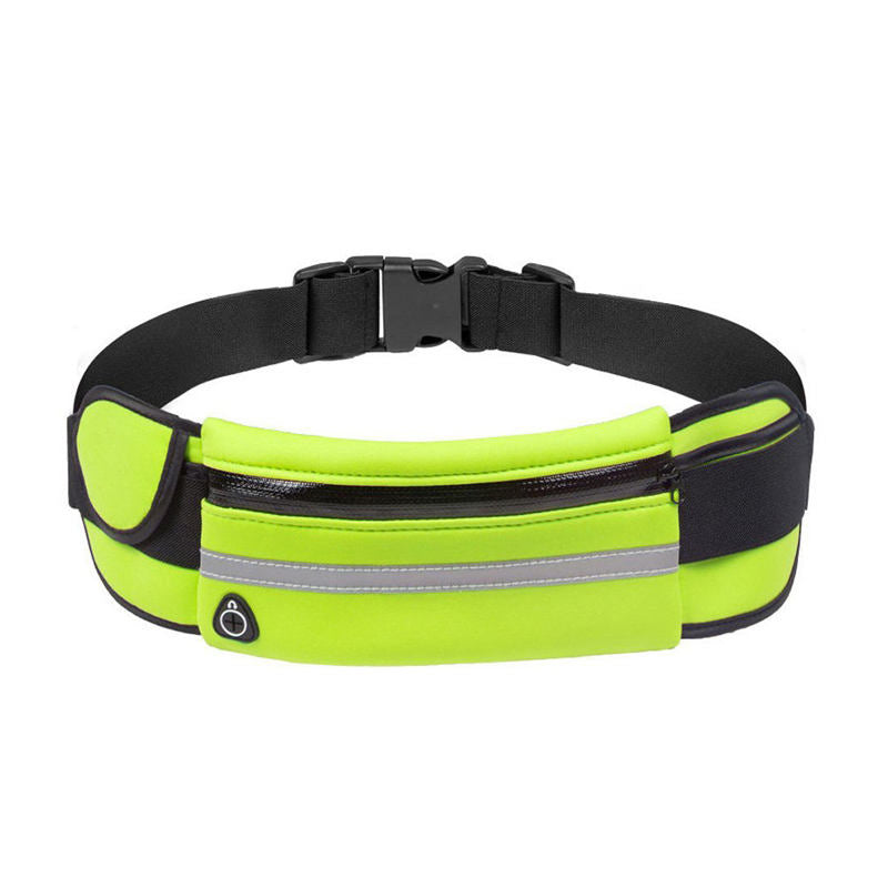 Fanny Pack Running Man Waist Bag, Colorful Waterproof Neoprene Design