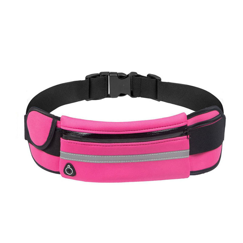 Fanny Pack Running Man Waist Bag, Colorful Waterproof Neoprene Design