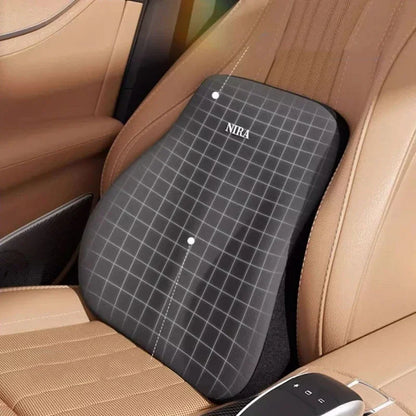 Memory Foam Car Neck Pillow Lumbar Cushion Back Support 4