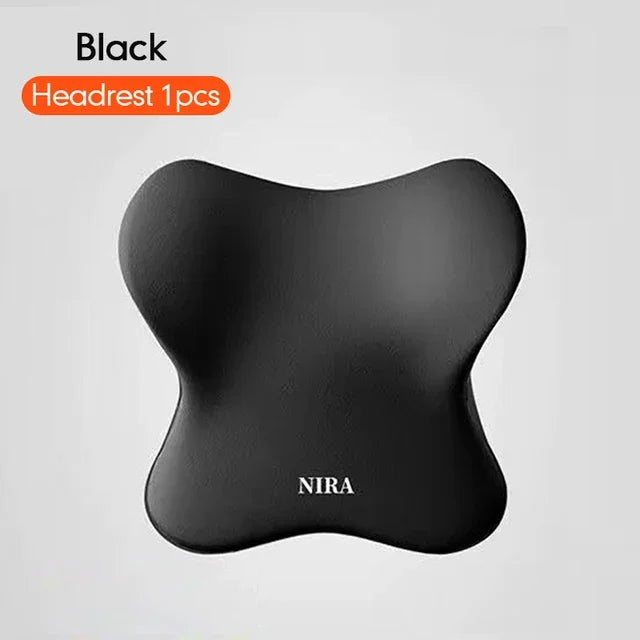 Memory Foam Car Neck Pillow Lumbar Cushion Back Support 10