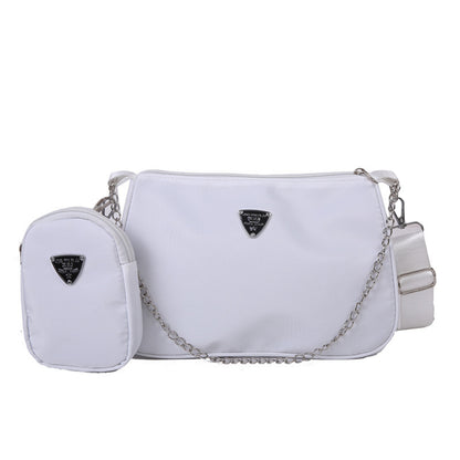 Fashionable Nylon Crossbody Bag For Women Casual Cross Body Bag Portable Underarm Bag For Students 2