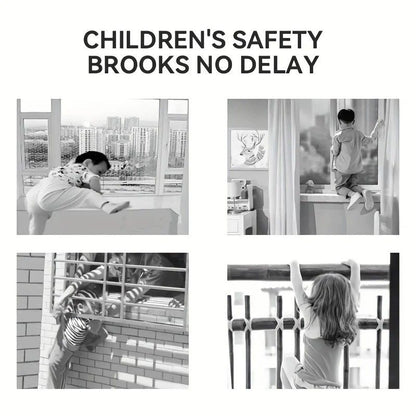 AdjustLock Sliding Door  Window Strap Security  ChildSafety Lock For Homes 4
