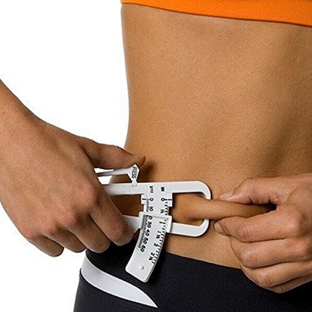 Fitness Caliper Clip, Crossfit Body Fat Loss Tester Calculator, Slim Skin Fold Body Fat Chart Gym Equipment