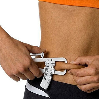 Fitness Caliper Clip, Crossfit Body Fat Loss Tester Calculator, Slim Skin Fold Body Fat Chart Gym Equipment