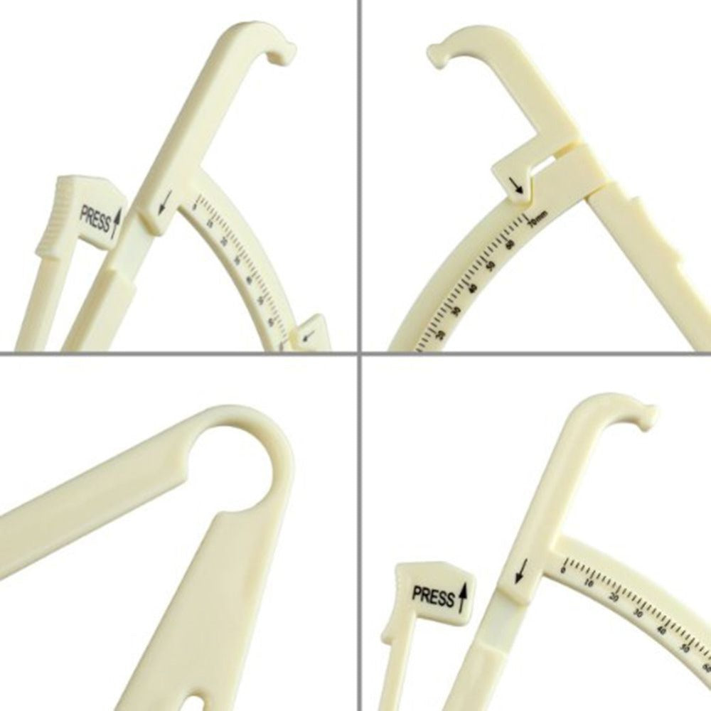 Fitness Caliper Clip Crossfit Body Fat Loss Tester Calculator Slim Skin Fold Body Fat Chart Gym Equ 5