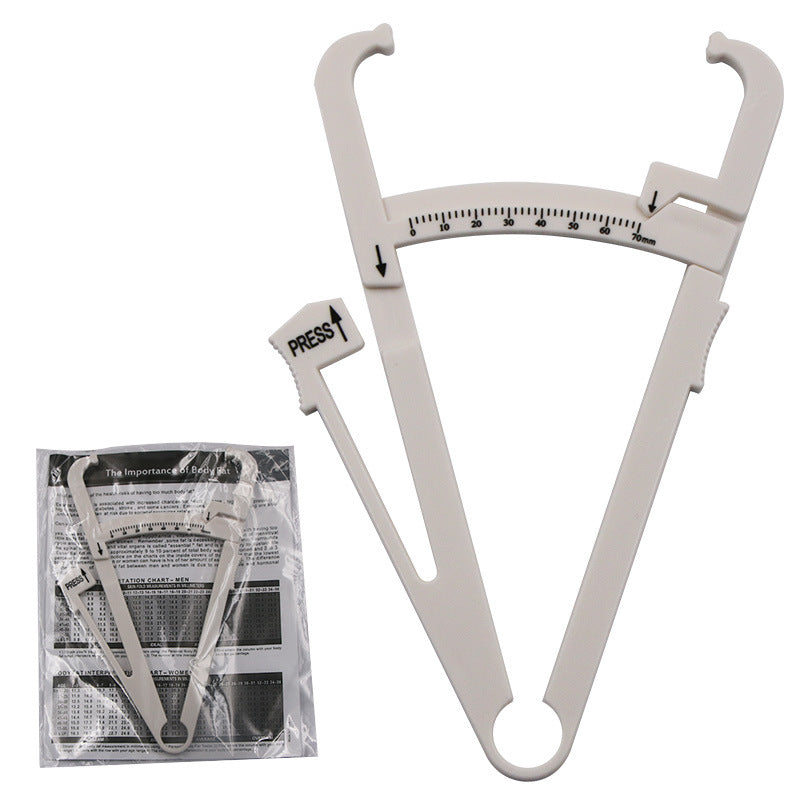 Fitness Caliper Clip Crossfit Body Fat Loss Tester Calculator Slim Skin Fold Body Fat Chart Gym Equ 7