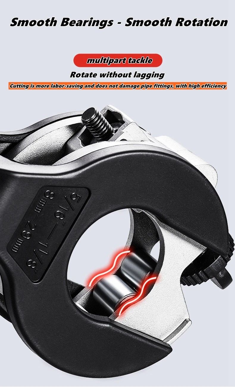 Universal Pro Ratcheting Tubing Cutter  Precision Pipe Cutter 829 Mm For Copper Aluminium  Stainles 1
