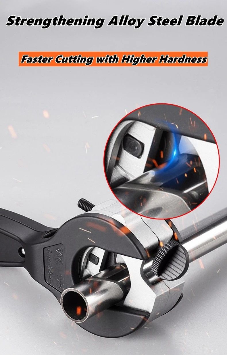 Universal Pro Ratcheting Tubing Cutter  Precision Pipe Cutter 829 Mm For Copper Aluminium  Stainles 4