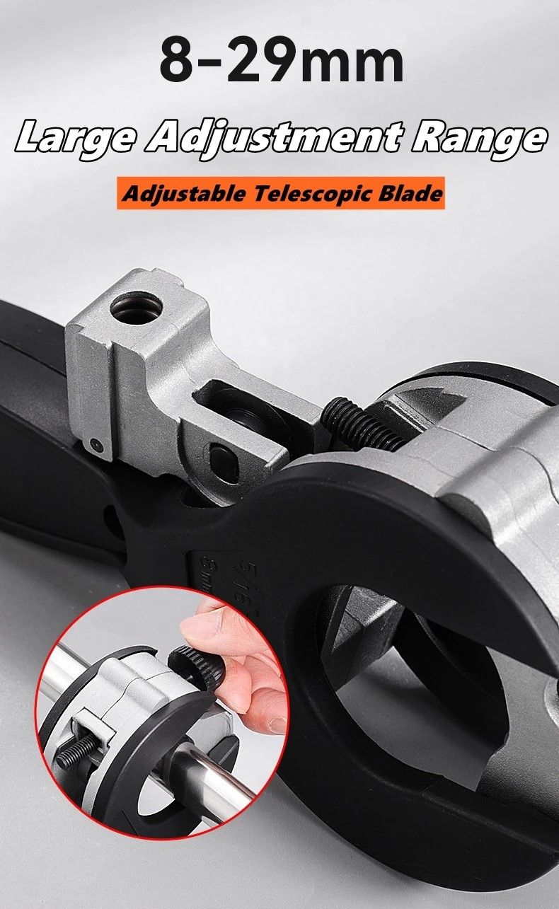 Universal Pro Ratcheting Tubing Cutter  Precision Pipe Cutter 829 Mm For Copper Aluminium  Stainles 5