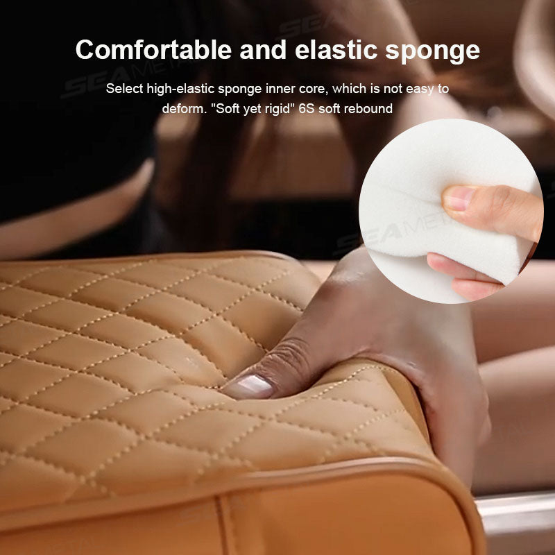 Auto Centre Console Armrest Cushion With Cup Holder  Universal Pad For All Seasons 4