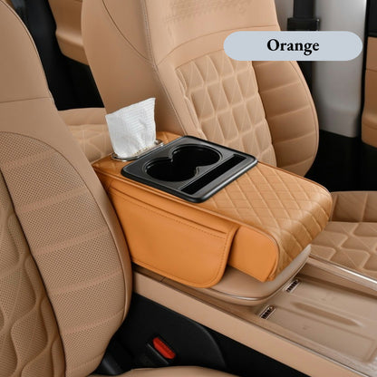 Auto Centre Console Armrest Cushion With Cup Holder  Universal Pad For All Seasons 8