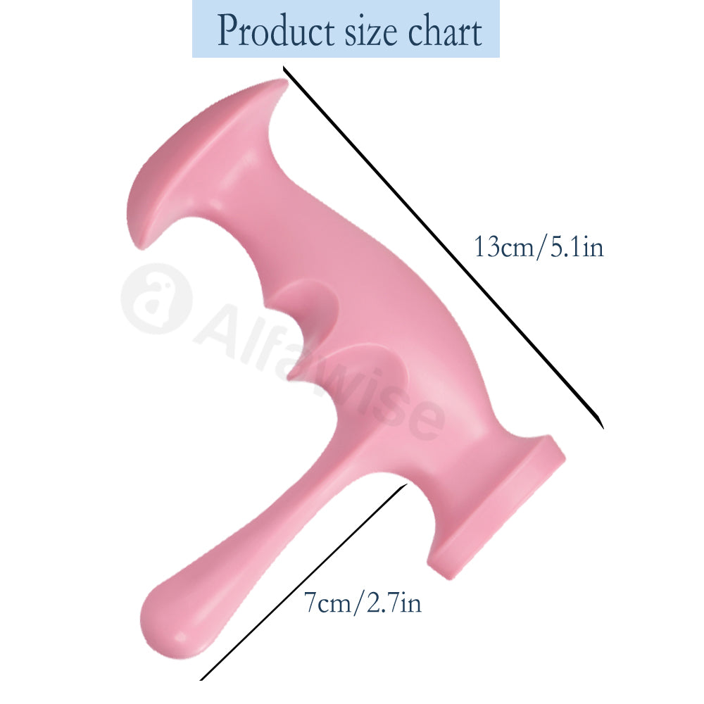 Trigger Point Handheld Massager Reflexology Stick Tshaped Point Thumb Finger Press Best Back Massag 5