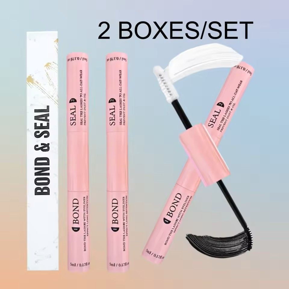 Lash Bond  Seal Extension Kit  Super Strong Hold Adhesive Remover  Tweezers For LongLasting DIY Las