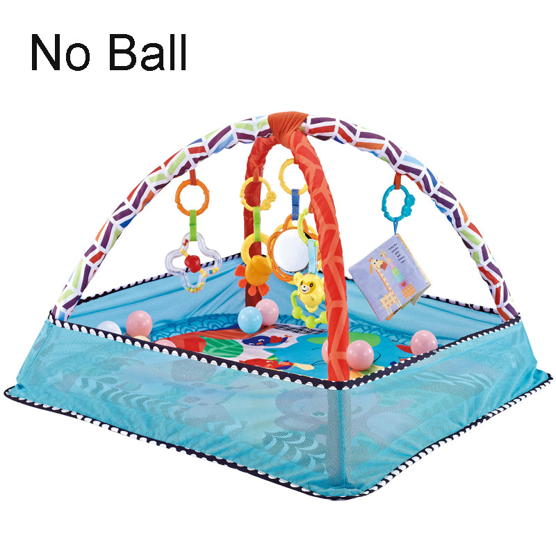 Baby Fitness Frame Multifunctional Round Play Crawling Mat Fun Sounding Game Blanket Pendant Baby P 2
