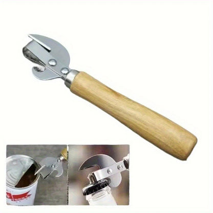 Manual Lid Remover Can Opener Multifunctional Kitchen Accessories For Bottles And Jars Bottle Opene