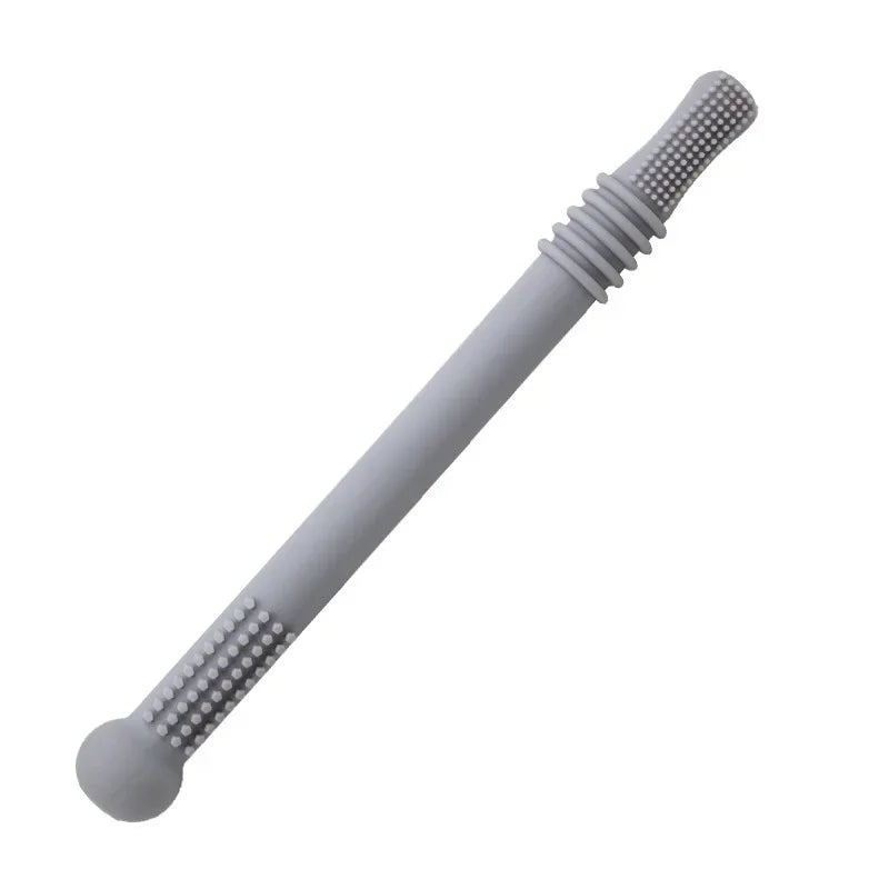 Silicone Molar Straw Baby Teething Toys Molar Silicone Baby Chewable Safe Toy 8