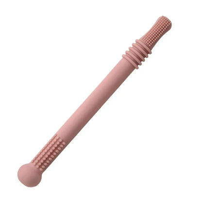 Silicone Molar Straw Baby Teething Toys Molar Silicone Baby Chewable Safe Toy 9