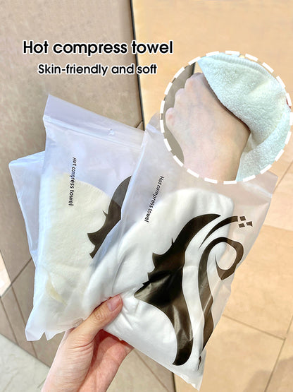 Irrigation Face Towel for Wet Compress and Skin-Friendly Heating Cold Compress Face Towel