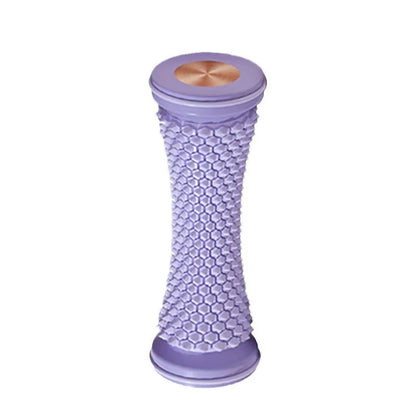 Manual Foot Massager Roller, Plastic Plantar Fascia Roller for Muscle Relaxation and Yoga Care