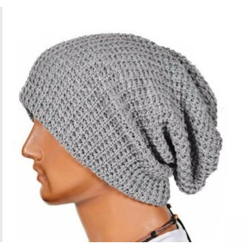 Versatile Windproof Knitted Cap Trendy Beanies Hat for Men, Warm Windproof Knitted Cap Trendy Versatile Beanies Hat