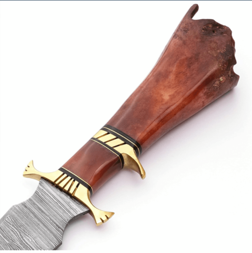 Buy Handmade 16 Damascus Bowie Knife