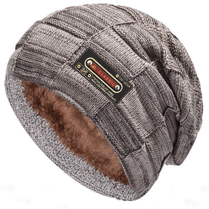 Thick Winter Knitted Hats for Men and Women, New Unisex Beanie, Fur Lined Warm Hats For Men & Women Dropshipping