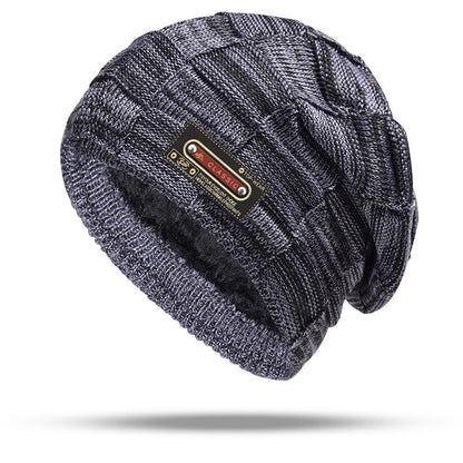 Thick Winter Knitted Hats For Men And Women New Unisex Beanie Fur Lined Warm Hats For Men  Women Dr 2