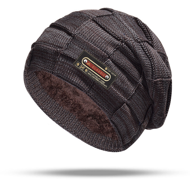 Thick Winter Knitted Hats For Men And Women New Unisex Beanie Fur Lined Warm Hats For Men  Women Dr 5