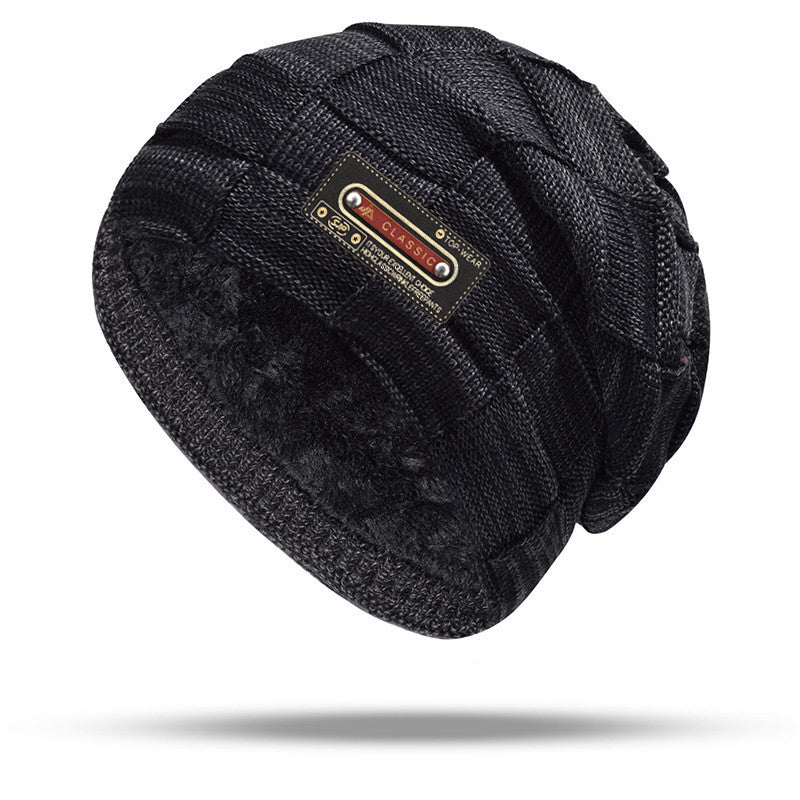 Thick Winter Knitted Hats For Men And Women New Unisex Beanie Fur Lined Warm Hats For Men  Women Dr 7