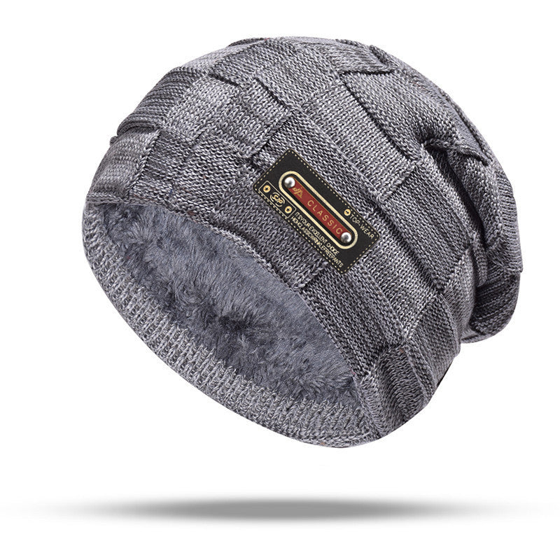 Thick Winter Knitted Hats For Men And Women New Unisex Beanie Fur Lined Warm Hats For Men  Women Dr 9