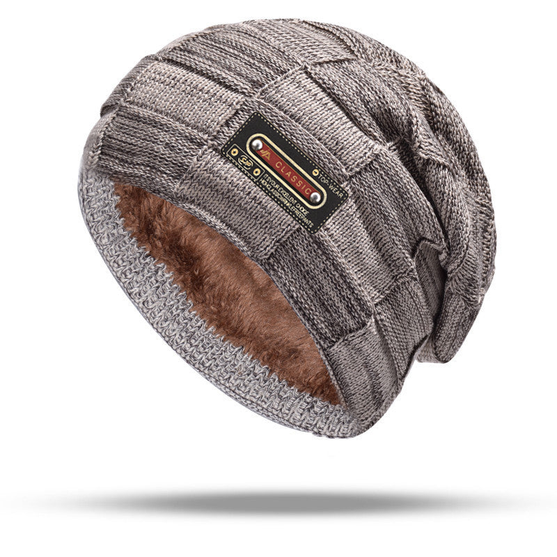 Thick Winter Knitted Hats For Men And Women New Unisex Beanie Fur Lined Warm Hats For Men  Women Dr 10