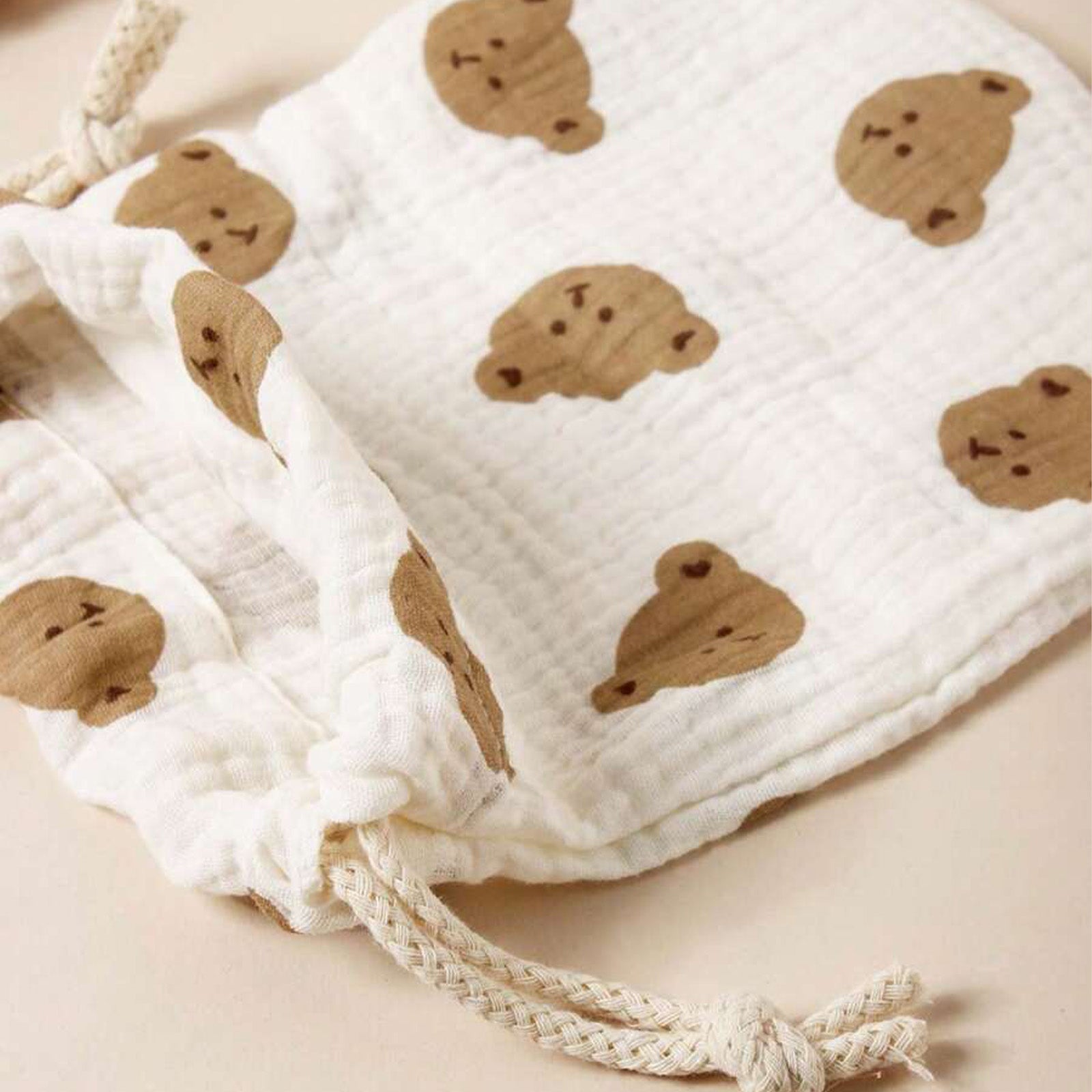 Hanging Storage Pouch For Outdoor Stroller Mommy Bag Drawstring Baby Gift Bag Dustproof Room Storag 2