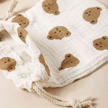 Hanging Storage Pouch For Outdoor Stroller Mommy Bag Drawstring Baby Gift Bag Dustproof Room Storag 2