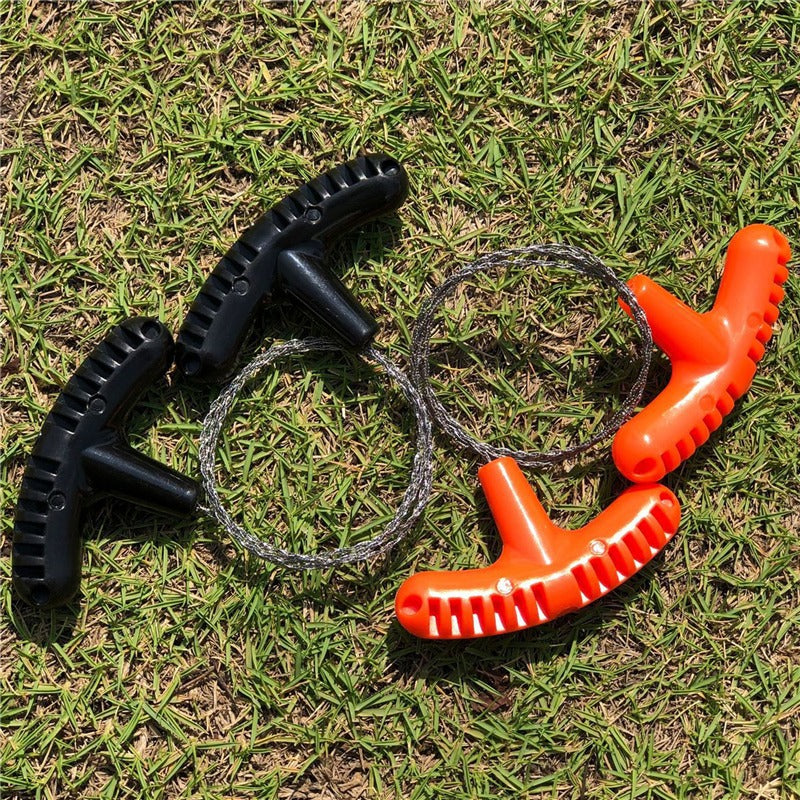 Portable Stainless Steel Wire Saw Outdoor Camping Hiking Pocket Cutting Chain Survival Tool 3
