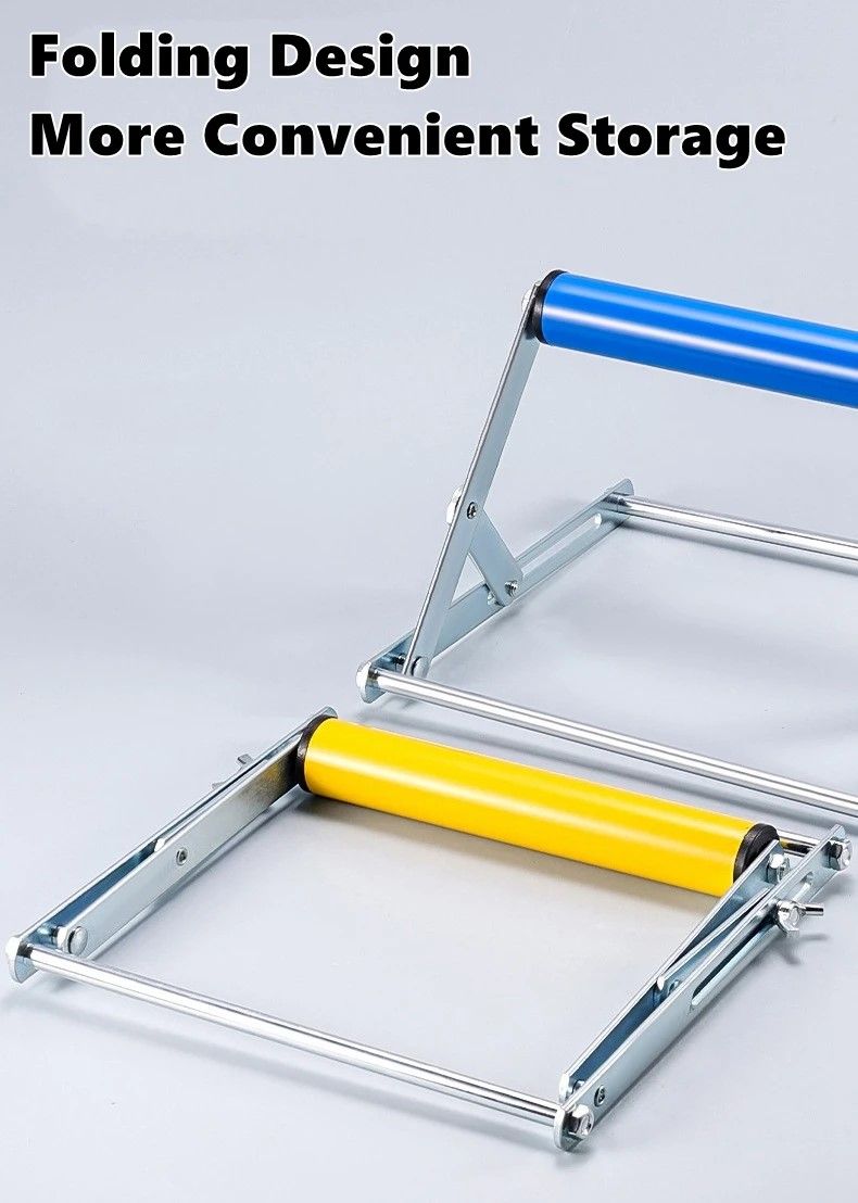PrecisionLift Adjustable Height Roller Stand For Table  Miter Saws 4
