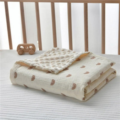 Breathable Toddlers Bath Towel Bean Bean Blanket Newborns Quilts