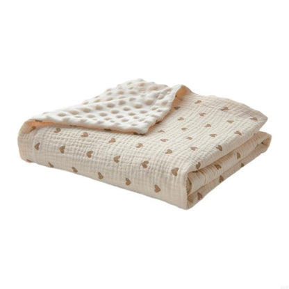 Breathable Toddlers Bath Towel Bean Bean Blanket Newborns Quilts 6