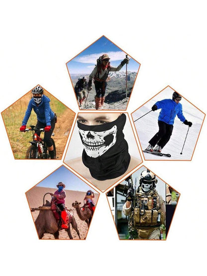 Breathable Skull Mask Seamless Balaclava Hat Head Wear Scarf 3