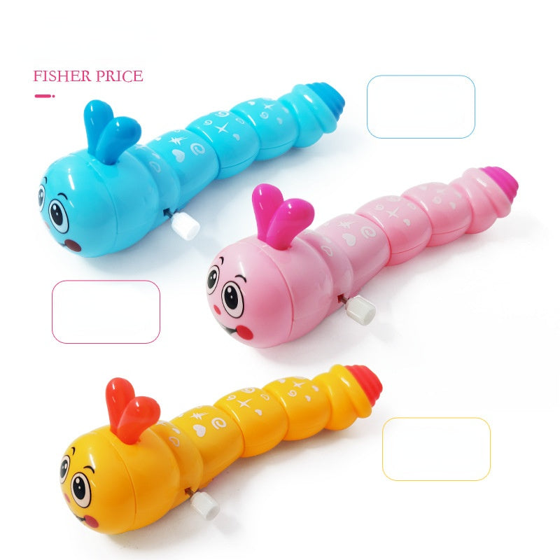 Piece Caterpillar Clockwork, Cute Cartoon Animals Wind Up, Crawling Toy Baby Gift for Kids, Caterpillar Shape Toys