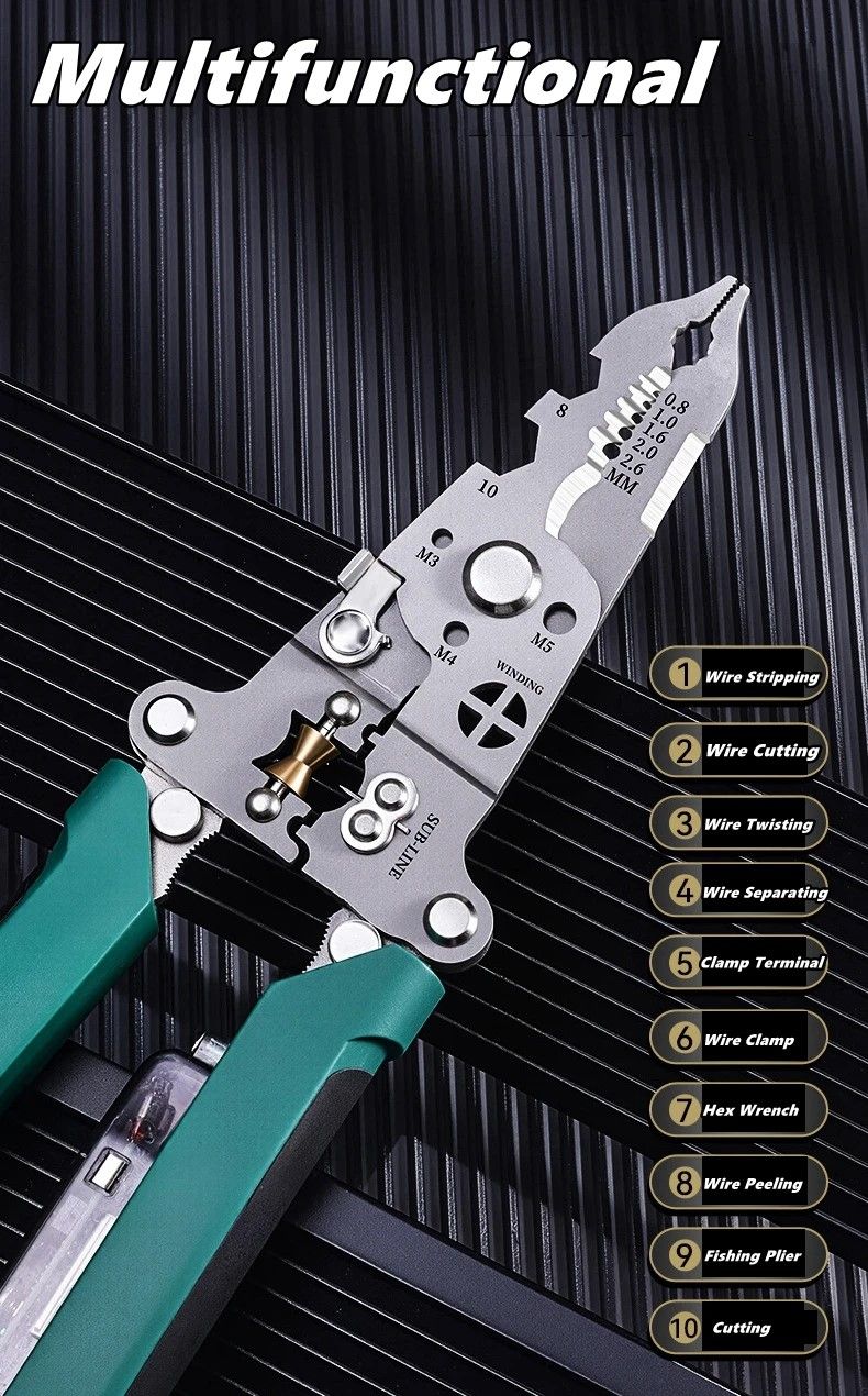 ProMaster FoldAway Electrician Multi Tool 5