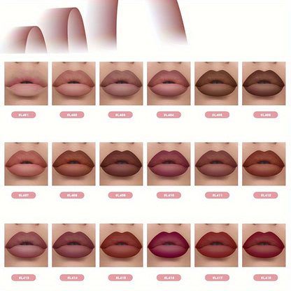 Long-Lasting Velvet Matte Lip Liner Pencils Set, Non-Drying, Versatile for All Skin Types