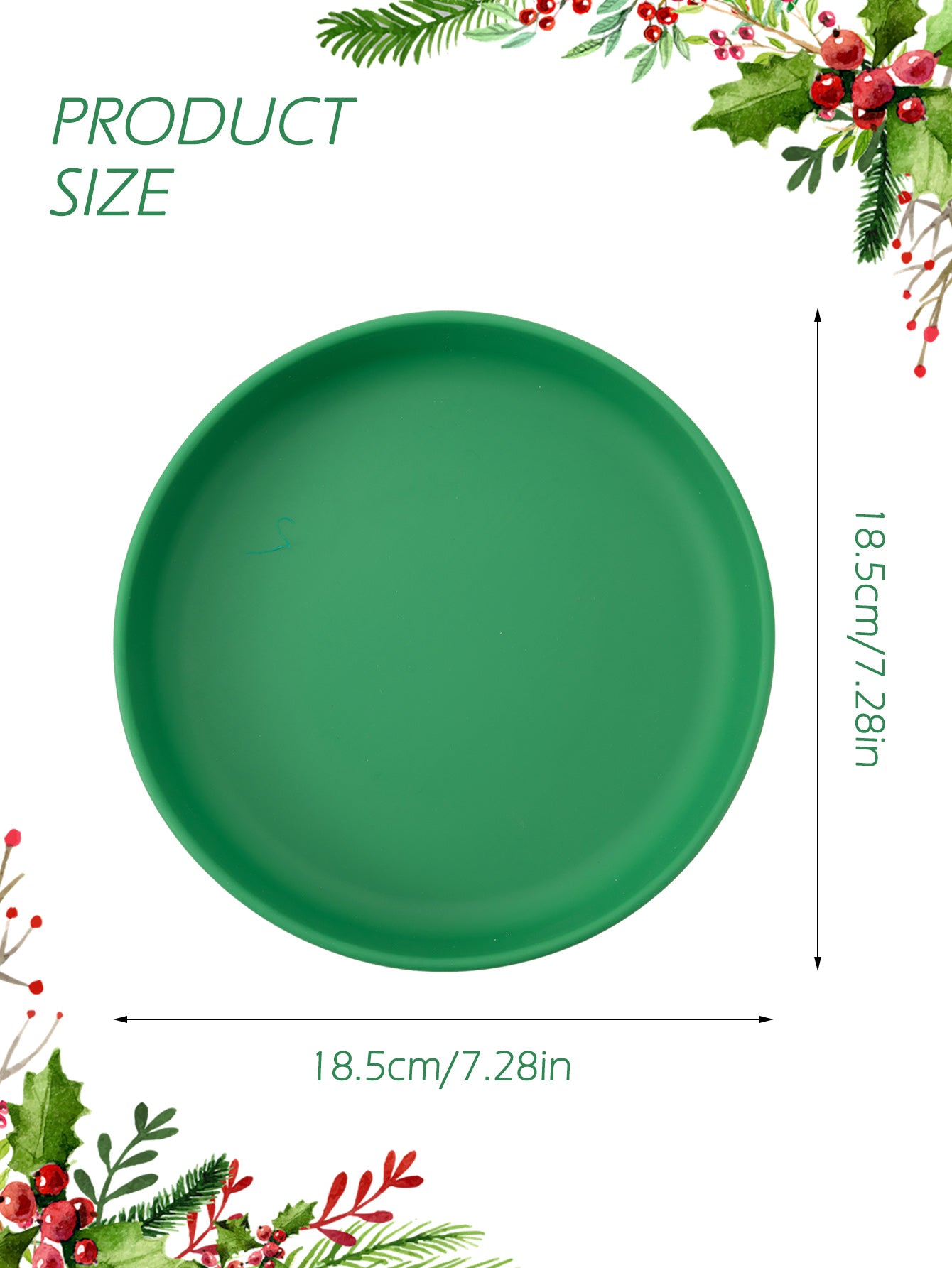 Color Kids Silicone Plate Suction, BPA-Free Baby Dishes, Newborn Feeding Bowl